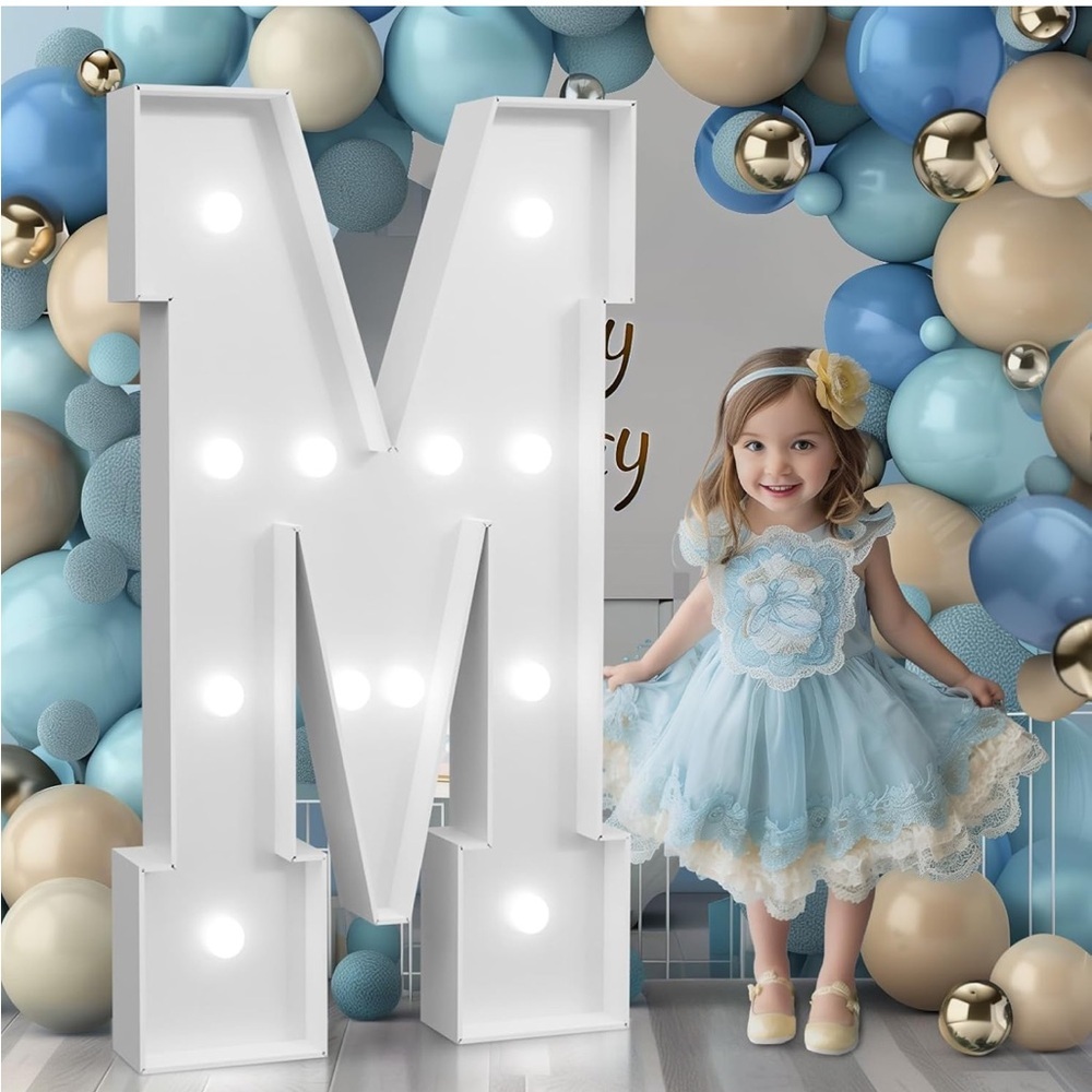 Marquee Letter M light up kit